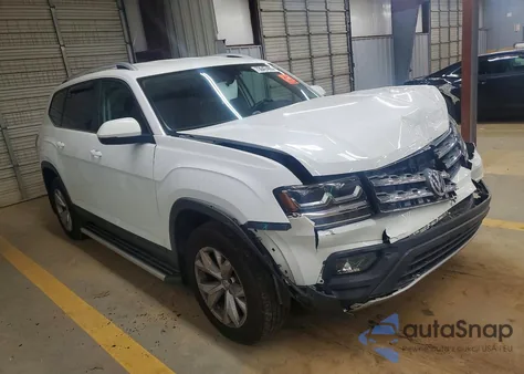 2018 Volkswagen Atlas Se из США, поврежденный, VIN 1V2CR2CA4JC581293